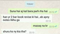 Exams preparation